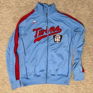 Nike MN. Twins Light Blue and Red Jacket